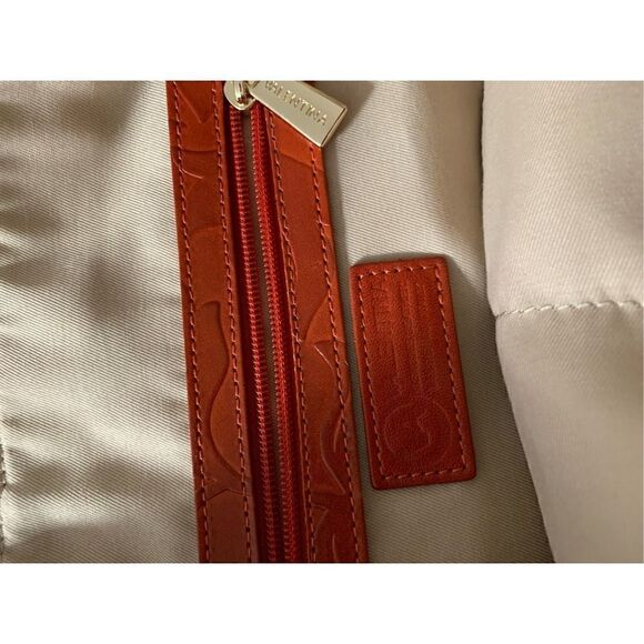 Ladies Valentina Embossed Leather Handbag Handmade in Italy - Picture 3 of 10